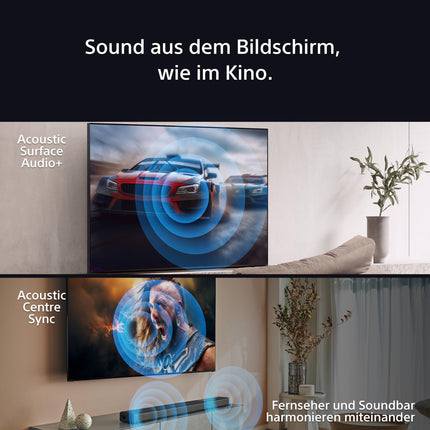 Sony BRAVIA 8 OLED 55-tolline 4K HDR Google'i nutiteler (2024) | Mängufunktsioonid, IMAX Enhanced, Dolby Vision Atmos, Chromecast, Apple AirPlay, 120Hz 55XR80
