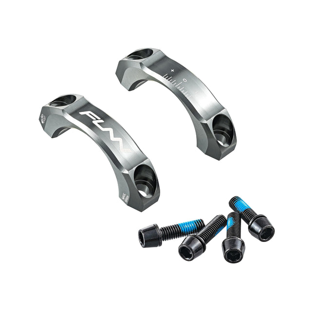 Funn Equalizer esiplaadid 31,8 mm - Esiplaadid sobivad nii 0 mm kui ka 10 mm tõusuga varrele (hall).