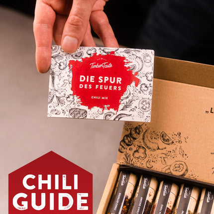 TIMBER TASTE® tšilli- ja vürtsikinkekomplekt meestele ja naistele [KUNI 1 200 000 SCOVILLE'I] – 10-osaline komplekt kõigi vürtsidega – spetsiaalsed tšillikomplektid meestele ja vürtsisõpradele