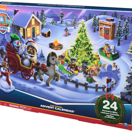 PAW Patrol: 2024 Advent Calendar with 24 Surprise Toys - Figures, Accessories and Kids Toys for Boys &amp; Girls Ages 3 and up!