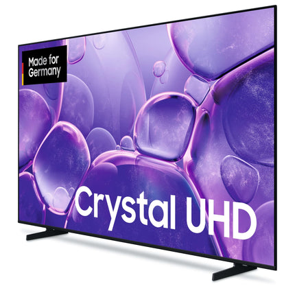 Samsung Crystal UHD U8079F 4K 75-tolline (189 cm) LED-teler, Crystal Processor 4K, MetalStream disain, SmartThings, tehisintellekti ülesskaleerimine, mängukeskus, Knox Security, tasuta sisu, nutiteler (2025)