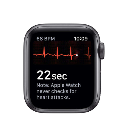Apple Watch Series 5 40mm (GPS + Cellular) - Space Gray Aluminum Case with Black Sport Band (Refurbished)