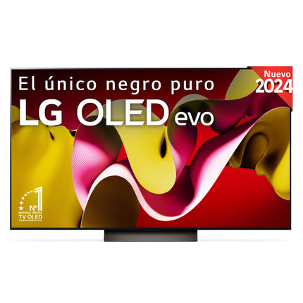 LG OLED77C44LA 77 inch OLED 4K Series C4 3840x2160 Smart TV, WebOS24, A9 Processor, Dolby Vision, Dolby Atmos, Gaming TV, 144Hz, AMD FreeSync, Black