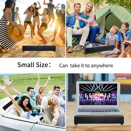Yangers juhtmevaba Bluetooth 5.0 heliriba kõlar telerile koos puldiga, tõeliselt juhtmevaba 20W USB laetav, sisseehitatud mikrofon kodukino, heli, arvuti, teleri, telefoni, sülearvuti jaoks