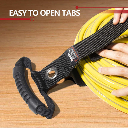 ColumPRO 4 x Garage Storage Strap, Cable Organizer and Velcro Strap for Cable Tidy.