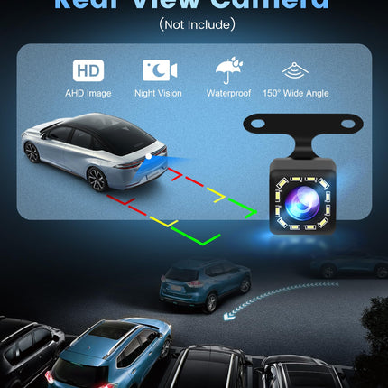 Juhtmevaba Carplay Android Auto ekraaniga kaasaskantav autoraadio Super Link Videoga, 7-tolline pööratav puutetundlik ekraan, kaasaskantav autoraadio YouTube'i/Airplay/Android Casti/Bluetoothi/FM-saatja/hääljuhtimise/TF/AUX-iga