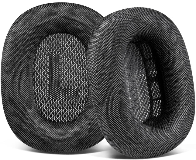 SOULWIT AirPods Max kõrvaklappide vahetuskõrvapadjad, vastupidava võrkkangaga vahetuskõrvapadjad, pehmem vaht