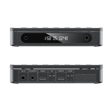 FiiO DM13 multifunktsionaalne kaasaskantav stereo CD-mängija pika tööeaga akuga, toetab USB rippimist, optilised/koaksiaalsed väljundid (3,5 mm/4,4 mm), must Bluetooth