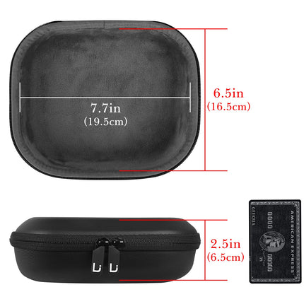 Linkidea Headphone Carrying Case Compatible with Sony WH-1000XM4, WH-1000XM3, WH1000XM2, WH-XB900N, MDR-1000X Case, Protective Hard Shell Travel Bag with Cable and Charger Storage (Black)