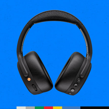 Skullcandy Crusher ANC 2 kõrvaklapid mürasummutusega juhtmevabad kõrvaklapid sensoorse bassiga, 50-tunnise akueaga, Skull-iQ, Alexa toega, mikrofoniga, Bluetooth-ühilduvusega - mustad