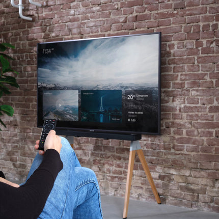 One For All Streamer kaugjuhtimispult multimeediaboksile - juhi kuni 3 seadet - (Roku, Apple TV jne), telereid ja heliribasid - must - URC7935