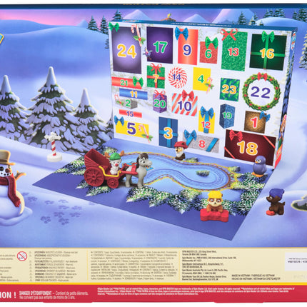 PAW Patrol: 2024 Advent Calendar with 24 Surprise Toys - Figures, Accessories and Kids Toys for Boys &amp; Girls Ages 3 and up!