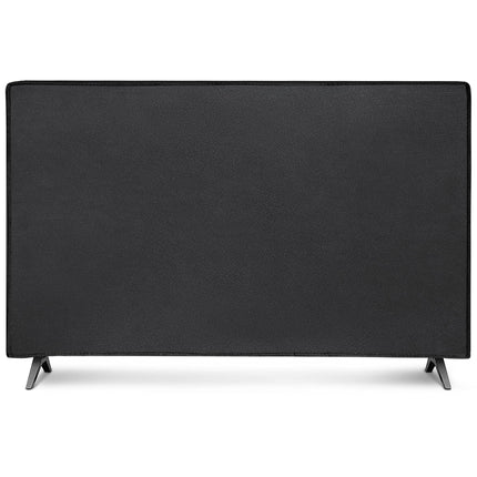 kwmobile 75" TV Cover - Indoor TV Screen Protector Cover - TV Screen Dust Cover - Black