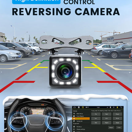 Rimoody juhtmevaba Carplay autoraadio 1 DIN juhtmevaba Android Auto IOS/Android Mirror Linkiga 5,9-tolline puutetundliku ekraaniga autoraadio Bluetoothi ​​ja FM-raadioga USB/AUX/DVR/EQ/MIC Roolil juhtimine tahavaatekaamera