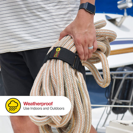 Wrap-It hoiukarp Super-Stretch, 18" (6 tk) - elastsed takjakinnitused - pikendusjuhtme korraldaja, vooliku- ja kaablisidemed, juhtmehoidik