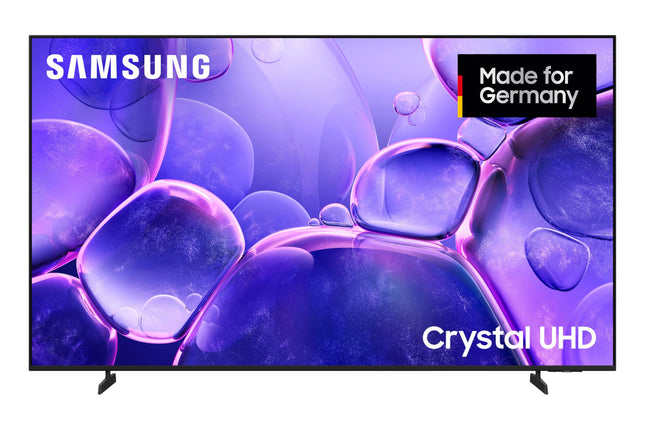 Samsung Crystal UHD U8079F 4K 85-tolline (214 cm) LED-teler, Crystal Processor 4K, MetalStream disain, SmartThings, tehisintellekti ülesskaleerimine, mängukeskus, Knox Security, tasuta sisu, nutiteler (2025)