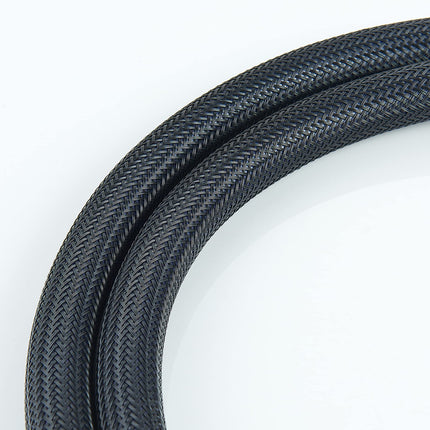 Pailvens HiFi toitekaabel 3-kontaktiline, tiheda punutud varjestusega tipptasemel toitekaabel, kullatud EU pistik, 12 AWG IEC toitejuhe kõlaritele, subwooferitele, võimenditele (1,5 m, must)