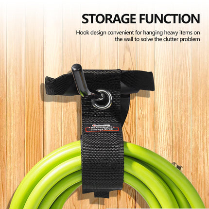 ColumPRO 4 x Garage Storage Strap, Cable Organizer and Velcro Strap for Cable Tidy.