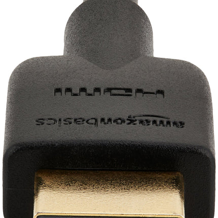 Xoro HSD 8470 HDMI MPEG4 DVD-mängija (USB 2.0, meediapleier, 1080p ülesskaleerimine, MultiROM) must ja Amazon Basics kiire HDMI 2.0 kaabel, 3D, 4K video taasesitus ja ARC, 0,9 m, 2 tk pakis