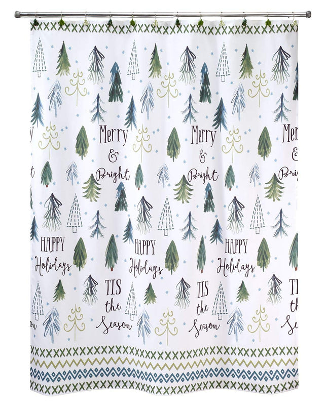 Avanti Linens jõulupuude kollektsioon, polüester, 72" L x 72" P (1 tk pakis)