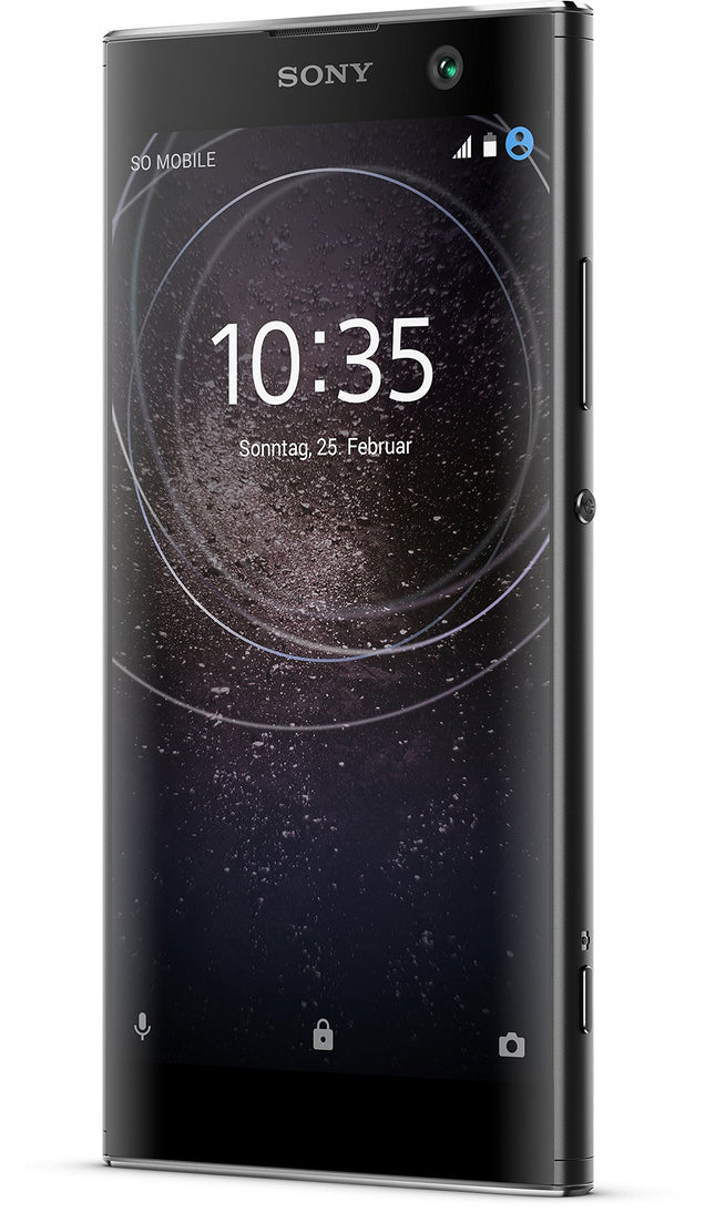 Sony Xperia XA2 kahe SIM-kaardiga nutitelefon (13,2 cm (5,2 tolli) Full HD-ekraan, 32 GB salvestusruum, 3 GB muutmälu, Android 8.0) must - saksa versioon