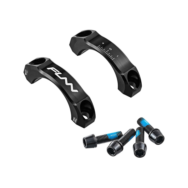 Funn Equalizer esiplaadid 31,8 mm - Esiplaadid sobivad nii 0 mm kui ka 10 mm tõusuga varrele (must).