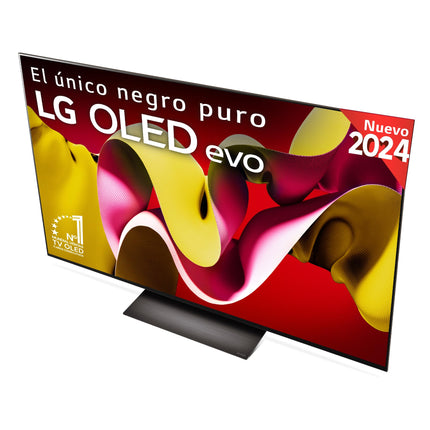 LG OLED77C44LA 77 inch OLED 4K Series C4 3840x2160 Smart TV, WebOS24, A9 Processor, Dolby Vision, Dolby Atmos, Gaming TV, 144Hz, AMD FreeSync, Black