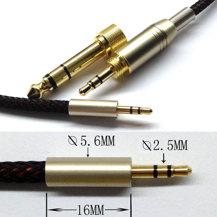 "ABLET Replacement Audio Upgrade Cable Compatible with Bose 700, QC45, QuietComfort, QuietComfort Ultra, SoundLink, SoundTrue Headphone, 1.5m/4.9ft
