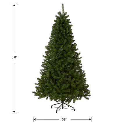 National Tree Company kunstkuusk | Komplektis alus | North Valley kuusk – 1,8 m
