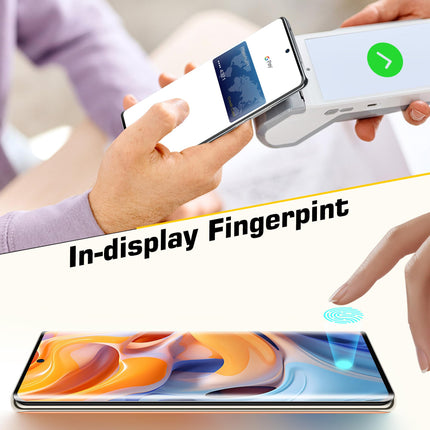 Ulefone Note 17 Pro Mobile Phone, Smartphone Without Contract 24GB RAM + 256GB ROM, 108MP + 32MP Camera with 6.78 inch Screen, 5050mAh Android 13 Smartphone Dual SIM 4G/OTG-White