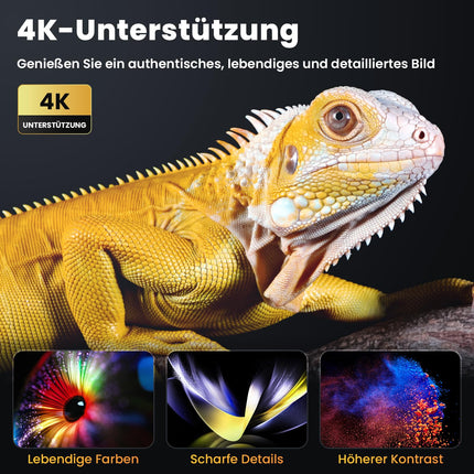 HOPVISION Projector, Full HD 1080P Projector, Bluetooth Projector 4K Supported, Portable Mini Projector Home Theater, Home/Outdoor Projector Compatible with Smartphone/HDMI/USB/AV/Fire Stick/PS5