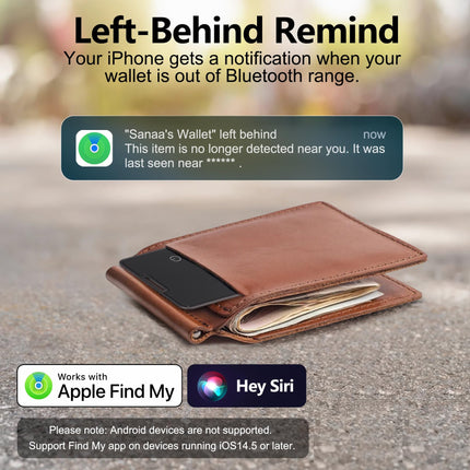 LOSHALLi rahakotiotsingu kaart, Bluetooth-jälgija, rahakoti ja pagasi esemete leidja, ühildub Apple'i rakendusega Find My