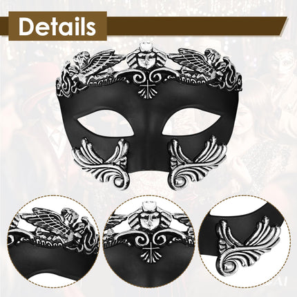 Oidea maskipaaridele mõeldud mask: läikivad kivid, filigraanne metallmask, peo-, lõpupalli-, ballimask, Veneetsia karnevalimask