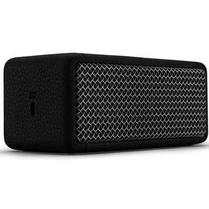 Marshall Emberton II Portable Bluetooth Speaker, Wireless, Pairable, IP67 Dust and Water Resistant, Over 30 Hours Playtime, Fast Charging, Indoor and Outdoor Speaker - Black and Steel