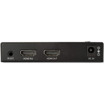 StarTech.com VS421HDDP 4-Port HDMI Video Switch (3 x HDMI and 1 x DisplayPort, 4K 60Hz, Automatic Splitter)