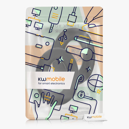 kwmobile 2X Ear Pads Compatible with Sennheiser HD 559 / HD 569 / HD599 / HD599 SE - Ear Pads Headphones - Artificial Leather Cushions for Over Ear Headphones - Cooling Effect