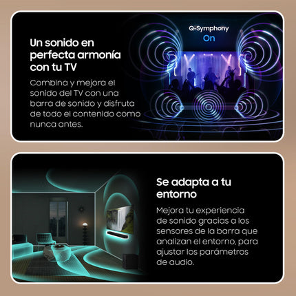 Samsung Soundbar HW-Q990D/ZF - Dolby Atmos Wireless, Q-Symphony, 11.1.4 channels, SpaceFit Sound Pro and compatible with voice assistants