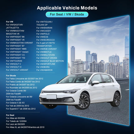 1G+32G Android autoraadio 2 DIN VW Golf 5 6 Passat Polo Tiguan Touran Caddy Skoda SEAT 7-tollise puutetundliku ekraaniga autoraadio GPS-navigatsiooniga WiFi peegliühendusega Bluetooth FM/RDS/EQ roolil juhtimisega tahavaatekaamera