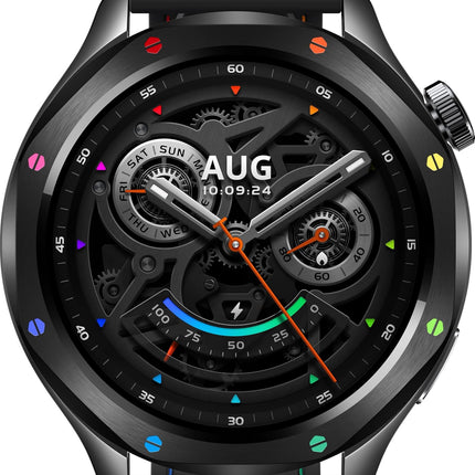 Xiaomi Watch S4 Rainbow – 1,43" AMOLED, 2200 nitti, 15-päevane aku, 5ATM veekindlus, pulsi- ja SPO₂-andur, Bluetooth 5.3, alumiiniumkorpus