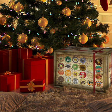 Beer Advent Calendar World and Germany with Tsingtao + Tiger + Hite Pale Lager + more/Gift Idea Advent Calendar with Beer/Beer Advent Calendar