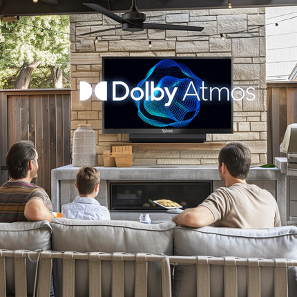 SYLVOX 65-tolline välisteler, 4K UHD QLED Google TV kvantpunktvärvidega, 2000 nitti, häälassistent, Dolby Atmos, IP55 veekindel teler aeda, terrassile, basseini ja äripindadele (Pool Pro 2.0 QLED)