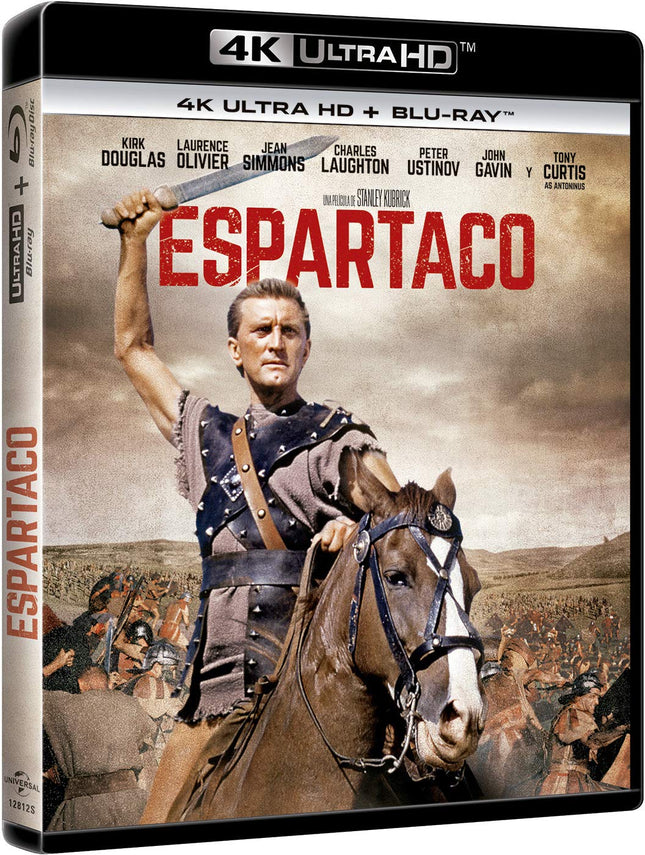 Espartaco (4k uhd + BD) - BD