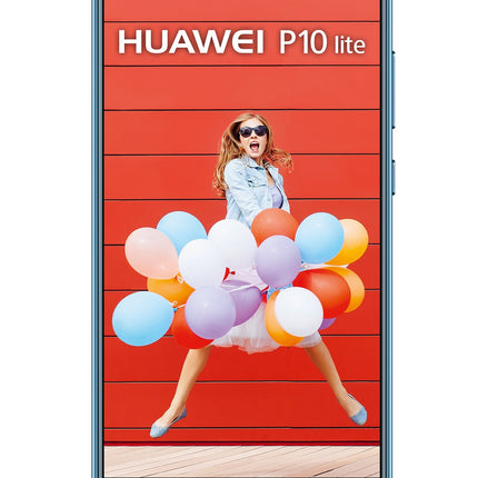 HUAWEI 51091LVM P10 lite kahe SIM-kaardiga nutitelefon (13,2 cm (5,2 tolli) puutetundlik ekraan, 32 GB sisemälu, Android 7.0) sinine
