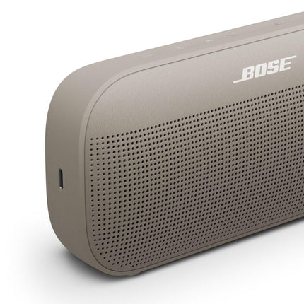 Bose SoundLink Flex Portable Bluetooth Speaker (2nd Gen.), Portable outdoor speaker, waterproof and dustproof, with lifelike sound, up to 12 hours of battery life, Sandstone
