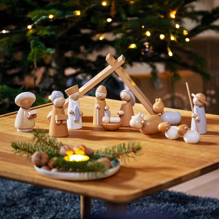 HABA - Wooden Nativity Scene Christmas Decoration Ref. 304685