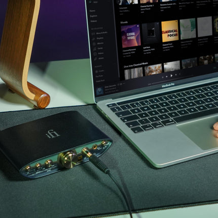 iFi Zen CAN 3 – kõrglahutusega analoogkõrvaklapivõimendi xMEMS-iga, audiofiilidele mõeldud heli, mängude ja filmide ekvalaiseri režiimidega, 4,4 mm tasakaalustatud ja 6,35 mm väljunditega