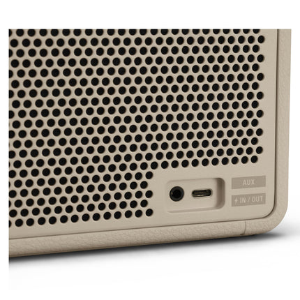 Marshall Middleton Wireless Portable Bluetooth Speaker, Over 20 Hours of Portable Playtime, IP67 Waterproof – Cream