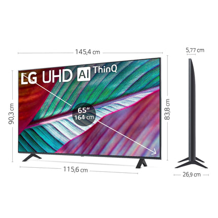 LG 65UR78006LK 165 cm (65-tolline) UHD-teler (aktiivne HDR, 60 Hz, nutiteler) [mudeliaasta 2023]