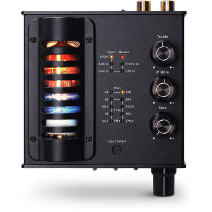 InLine 99207I AmpUSB-EQ, kõrglahutusega heli HiFi DSD kõrvaklappide lampvõimendi + ekvalaiser, USB DAC