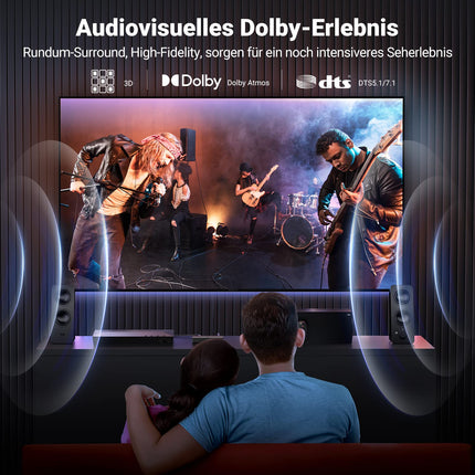 UGREEN HDMI 2.0 lüliti 4K@60Hz HDMI jaotur 3 sisse- ja väljalülituslüliti puldiga, ühildub PS5/4, Xboxi, Apple TV, Blu-Ray, teleri ja monitoriga
